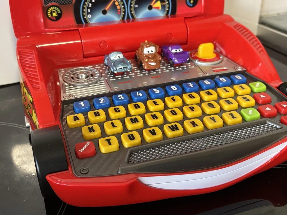 Lightning McQueen Educational Laptop VTech Disney Pixar Cars FRENCH VERSION - Image 4 of 4