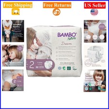 Hypoallergenic Baby Diapers Size 2, 32 Count, Eco-Friendly, Chlorine-Free