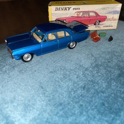 Dinky Toys 513 Opel Admiral  Original Diecast   Blue  Selten! Rarität ! Top
