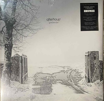 AFTERHOURS Manuel Agnelli ''PADANIA'' 2 LP vinile trasparente 1a stampa NUMERATA