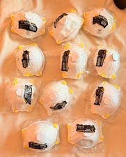 Lot of 11 Western Safety Particle Respiration Mask N95 tc-84a-5460