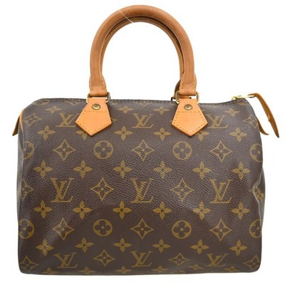 BUYIT04 LOUIS VUITTON MONOGRAM SPEEDY 25 HANDBAG M41528 VI1902 NQ07915