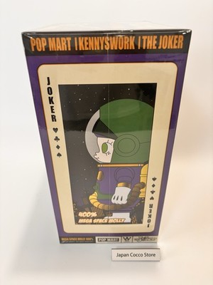 POP MART MEGA SPACE MOLLY 400% The Joker Batman authentic Japan