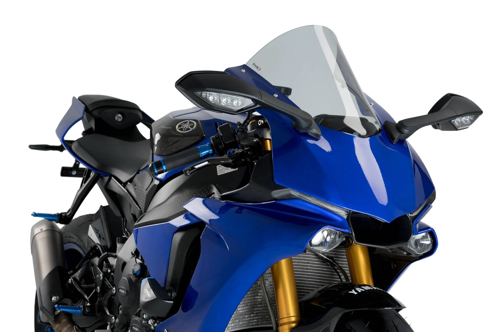 Puig R-Racer Screen | Light Smoke | Yamaha YZF-R1 2015>2019