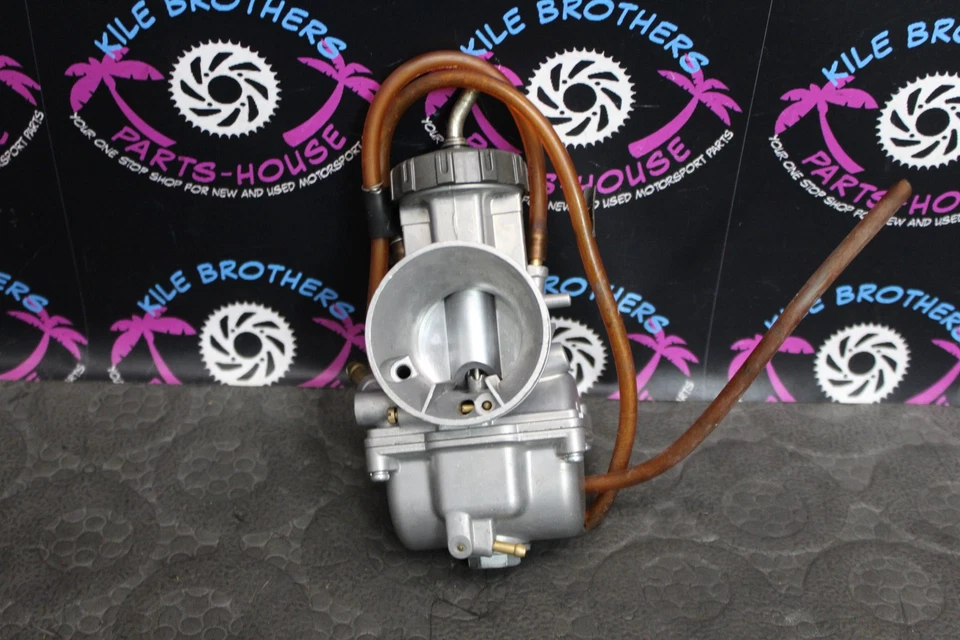 Kawasaki 92-93 KX250 1992 OEM CARBURADOR ACELERADOR DE COMBUSTIBLE LIMPIO 15001-1755 Foto 2 de 4