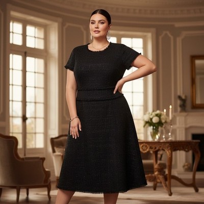 sachin and babi light blue dress 15 Semi Formal Cocktail Dresses For Women Over 50