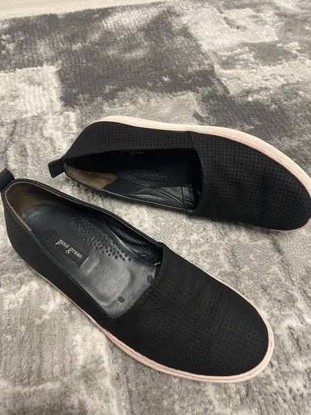 Women Paul Green Loafers White Leather 38