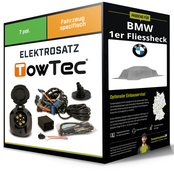 Elektrosatz 7-Pol Spezifisch für BMW 1Er Fliessheck 07.2024-Jetzt NEU-image