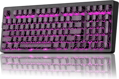 ZH980 Wireless Mechanical Gaming Keyboard, 95%, Linear Switch RGB Backlight, US