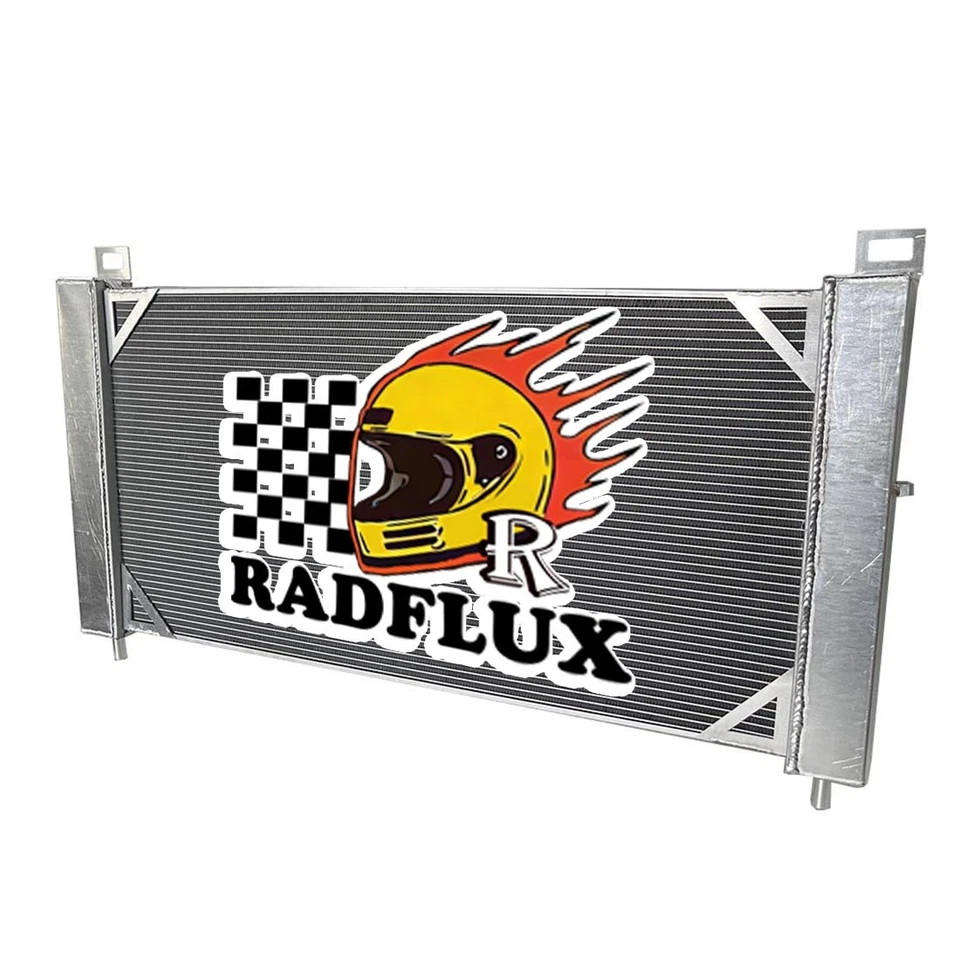All Aluminum Radiator For 2001 2002 Chevy Silverado GMC Sierra 2500/3500 8.1L V8 - Image 4 of 4
