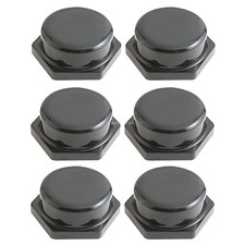 6x NMO HAM Radio Antenna Mount Cap W/ O Ring Seal Rain Proof Car Washing Protect