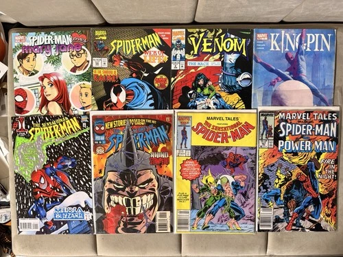 Marvel Spider-Man Comic Lot 23 Books Venom Kingpin Spectacular