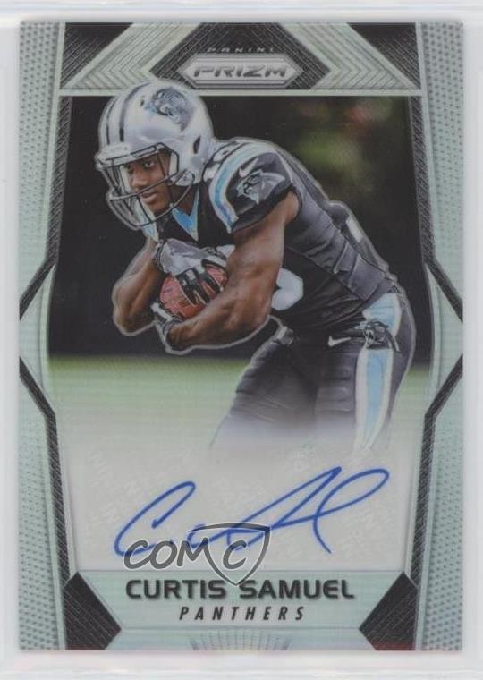 2017 Panini Prizm Rookie Auto Silver Prizm Curtis Samuel #RA-CS Auto RC