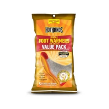 HotHands Insole Foot Warmers with Adhesive Value Pack (5-Pairs) 5 Pair