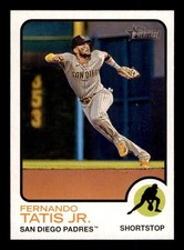 2022 Topps Heritage #88 Fernando Tatis Jr. Team Name Color Swap Variation