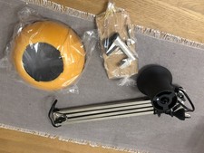 Lival P 12 Schreibtischlampe Scherenlampe gelb Finnland neu