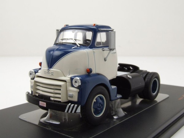 Gmc 950 Coe Zugmaschine 1954 Weiß Blau Modellauto 1:43 Ixo Models-image