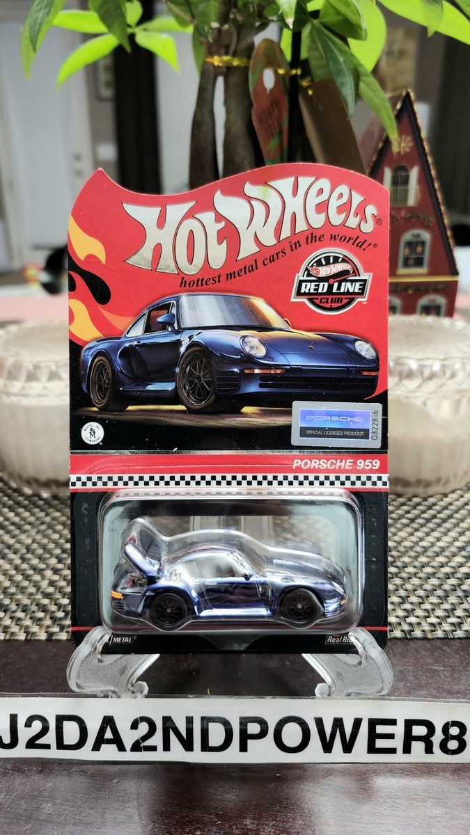 2024 HOT WHEELS RLC RED LINE CLUB EXCLUSIVE PORSCHE 959 BLUE HWF18