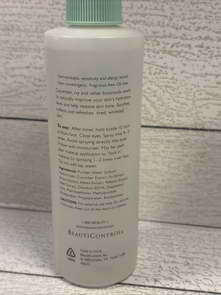 Bruma hidratante a base de hierbas BeautiControl Skinlogics 8 fl oz sin sellar Foto 3 de 3