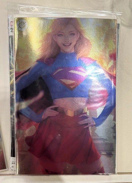 SUPERGIRL #1 SIGNED ARTGERM VARIANT 1ST PRINT BAGGED & BOARDED C14