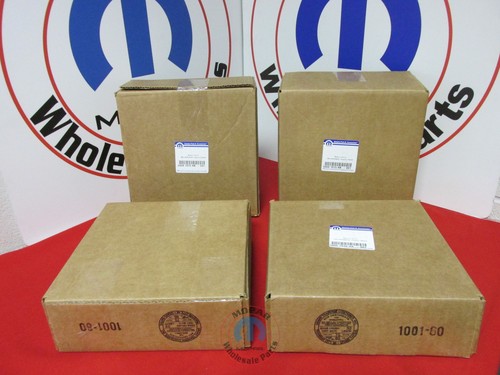 Dodge Ram 3500 Dually Chrome Front and Rear Center Hub Cap Set Covers OEM MOPAR - Picture 12 of 12