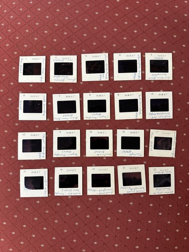 Vintage 20 Photo Slides 1967 Disneyland Matterhorn Small World Pinocchio Castle - Picture 12 of 12