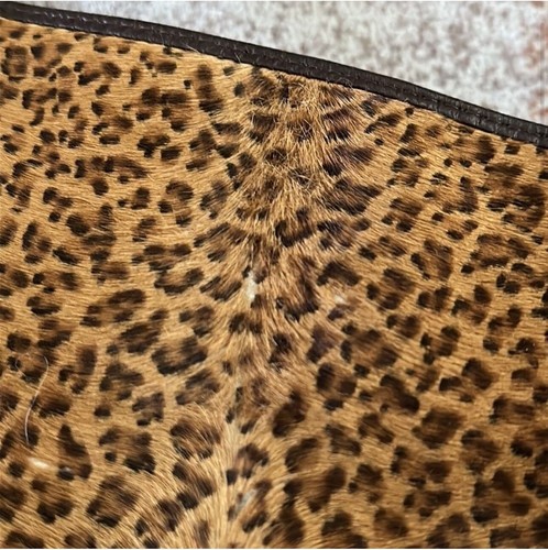 BOTTEGA VENETA Pelliccia pony vintage stampa leopardata. Caratteristiche tecniche - Foto 5 di 12