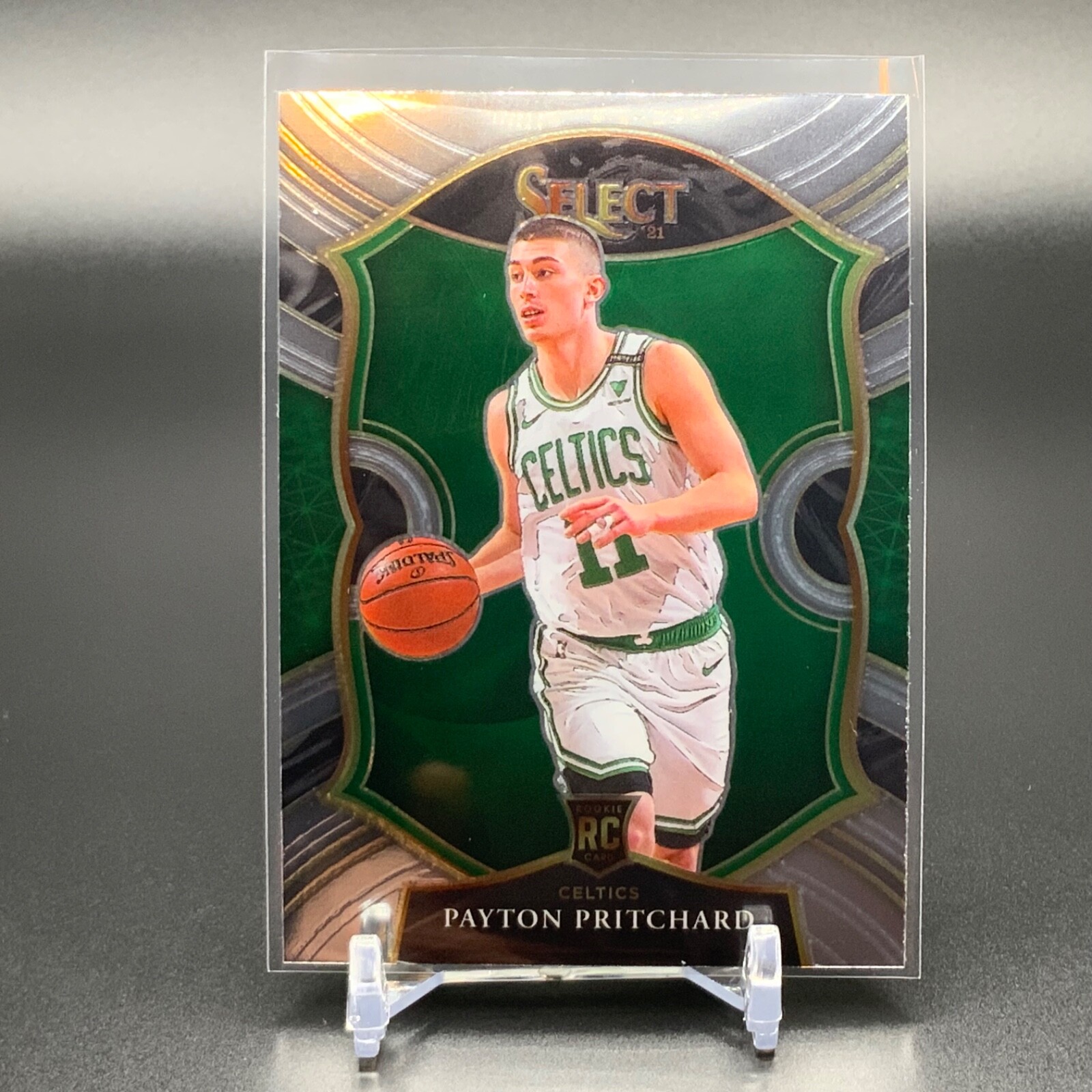 2020-21 Panini Select - Concourse Silver Prizm #86 Payton Pritchard RC TTC3282