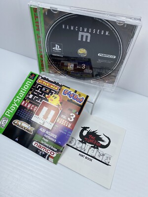 Namco Museum Vol. 3 (Sony PlayStation 1, 1996) Complete CIB Tested