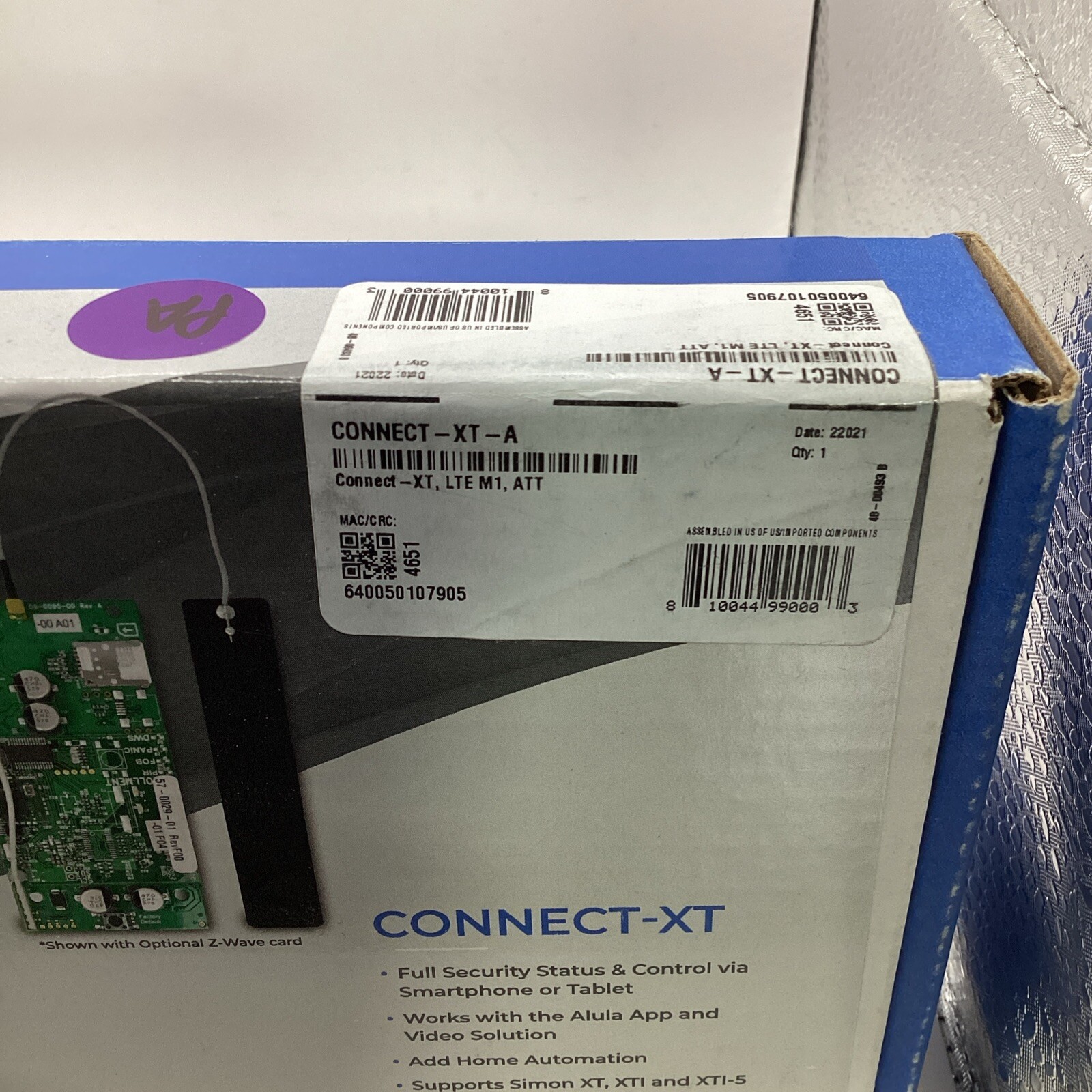 alula Connect-XT-A Connect-XT, LTE M1, ATT 🟣 NEW