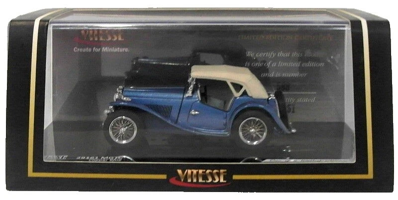 Vitesse MG 1:43 Diecast coches, camiones y camionetas