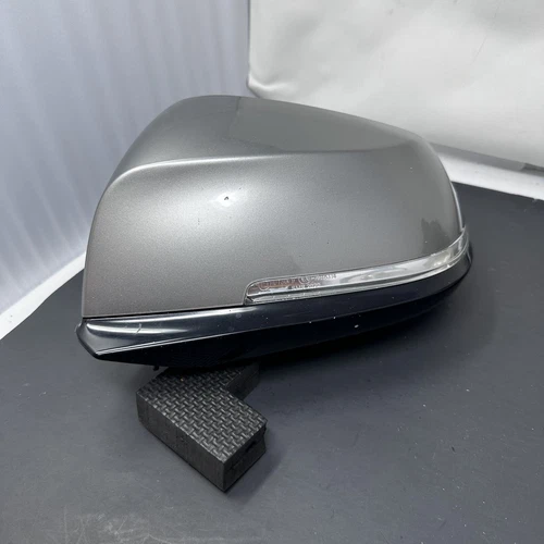 2016 BMW M235i Left Door Mirror Silver Black 475 Power high gloss auto dim OEM