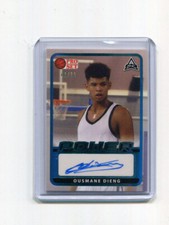 2021-22 Leaf Pro Set Power Autographs Platinum Ousmane Dieng Rookie Auto 48/99