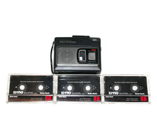 Optimus CTR-115 VOX Cassette Tape Recorder Player W/ Radio Shack HD110 Cassettes