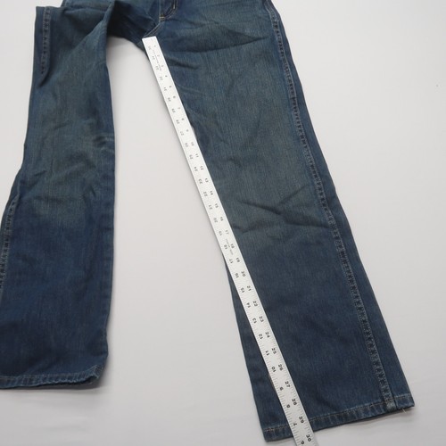 Wrangler Retro Boys Relaxed Boot Jeans Size 16 Dark Wash Western (28x29.5) - Picture 3 of 9