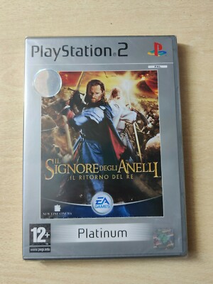 PS2 IL SIGNORE DEGLI ANELLI IL RITORNO DEL RE