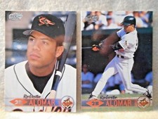 1999 Roberto Alomar Pacific BASE & IMAGE VARIATION cards #45.....Orioles