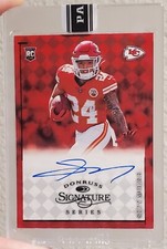 SKYY MOORE 2022 PANINI INSTANT DONRUSS SIGNATURE SERIES 12/25 RC AUTOGRAPH AUTO 