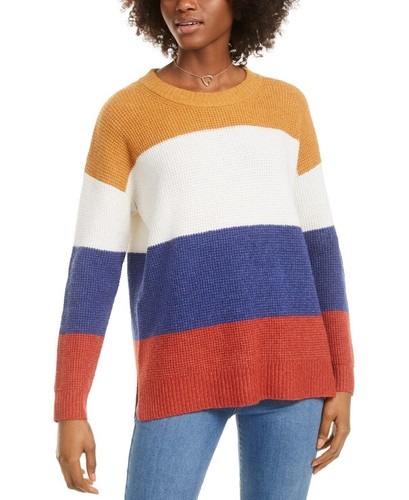 Thermal-Knit Sweater Yellow 