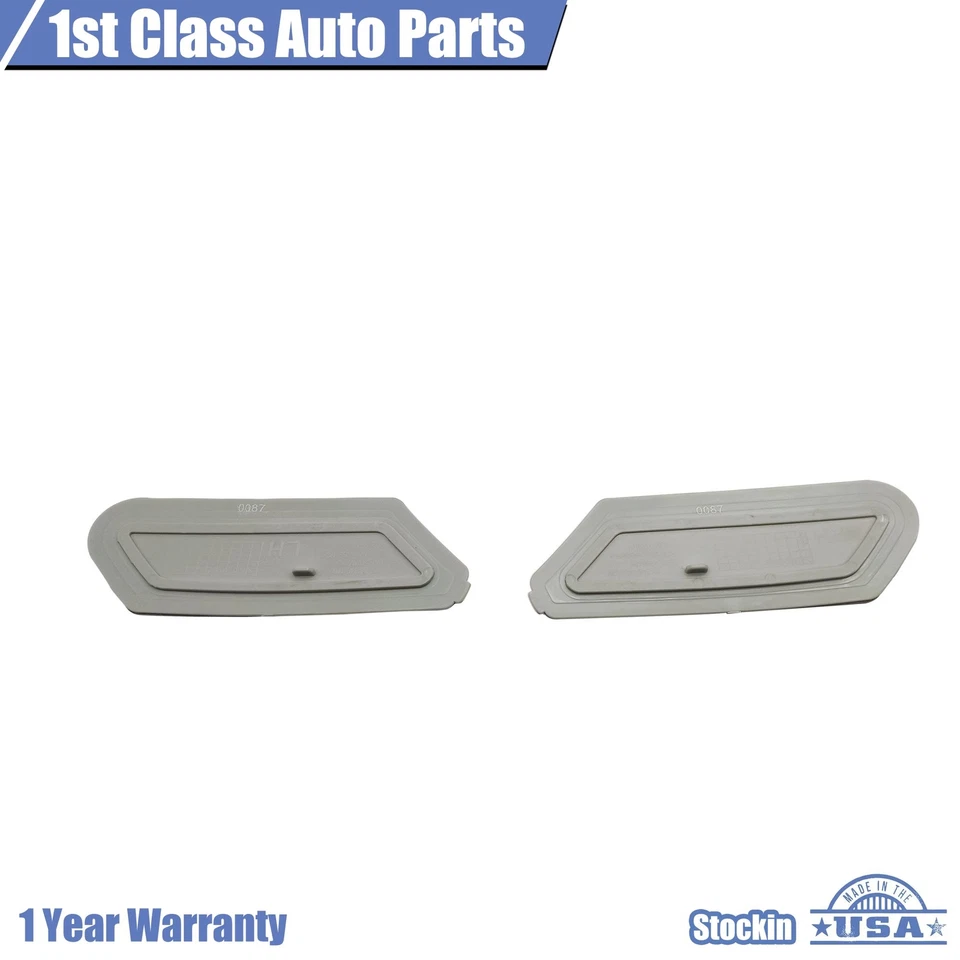 Right & Left Front Side Reflectors Marker Light Lamp Pair Fits 2018-2020 Audi Q5 - Image 4 of 4