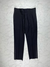   70 OFF   SALE Saint Laurent Black Wool Casual Pants Sz. US34