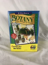Kitchen Botany The Science of Plants kit Creativity for kids new sealed !!
