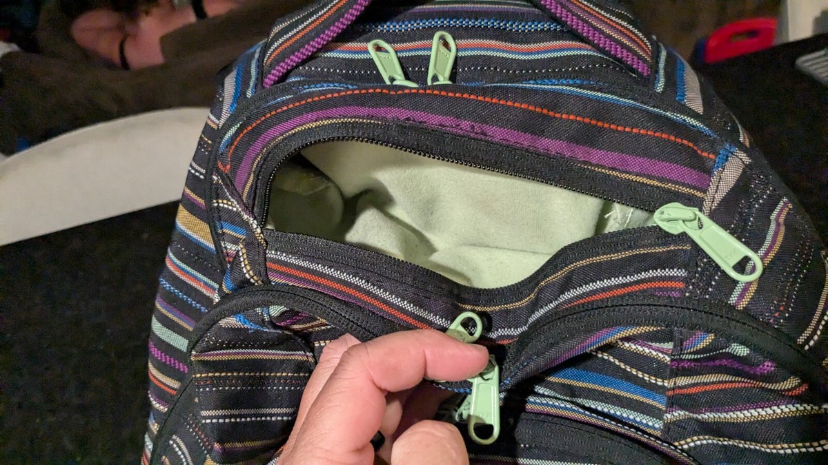 Dakine Backpack Frankie 8 Pockets Multicolored Striped 