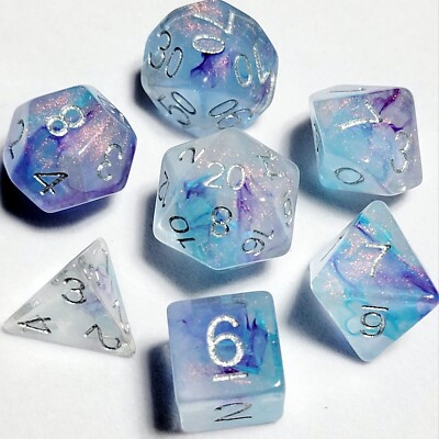 Sea Sprite Dice Set |  Poly RPG DnD Dungeons Dragons AD&D Pathfinder d20