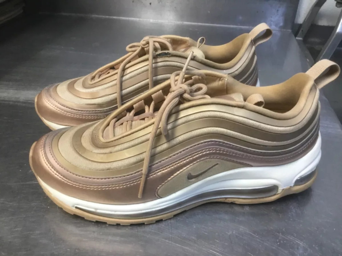 Nike Air Max 97 Ultra 17 Metallic Bronze Women s Size 7 917704