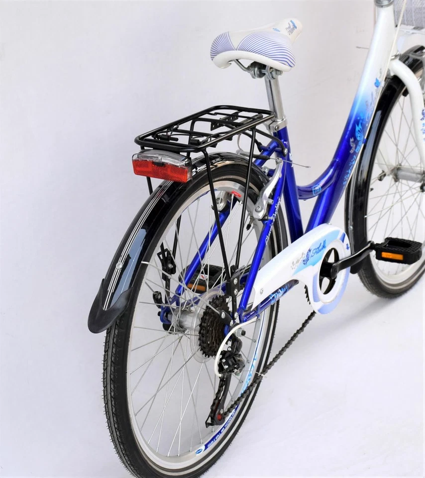 24 ZOLL Kinder Fahrrad Kinderfahrrad Cityfahrrad Mädchenfahrrad Bike Rad STVO - Bild 2 von 3