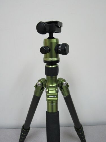 MeFOTO RoadTrip C1350Q1G Travel Tripod Kits - Green - Max Load 17.6 lb - Picture 6 of 12