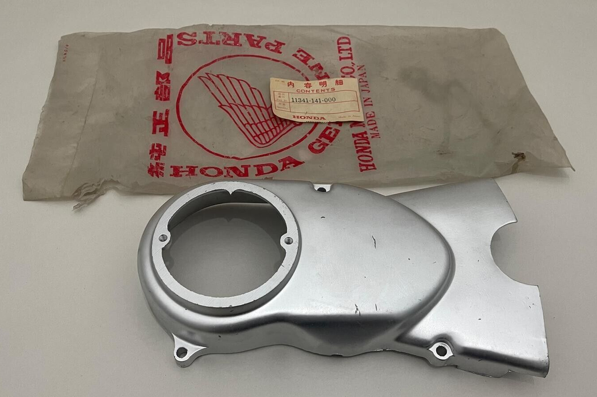 HONDA C50 C70 C86 LEFT CRANKCASE COVER # 11341-141-000 NEW OEM