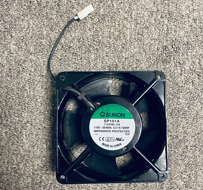 Ventola Di Raffreddamento Sunon SP101A A1123-HBT GN, 115V, 50/60Hz, Nuova