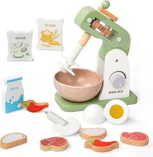 Dorjee Wooden Mixer Set, Mixer Sets for Kids Toddler